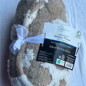 Mainstays Lightweight Sherpa Throw